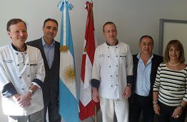 Se desarrolló el 1er Encuentro Internacional de Gastronomía argentino canadiense