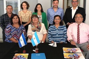 Visita de autoridades del Ministerio de Educación de El Salvador