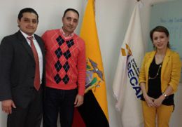 Gustavo Álvarez visitó el Servicio Ecuatoriano de Capacitación Profesional en la ciudad de Quito, Ecuador